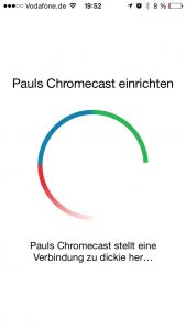 Chromecast einrichten