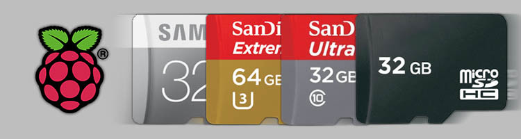 microSD-Karten für Raspberry Pi